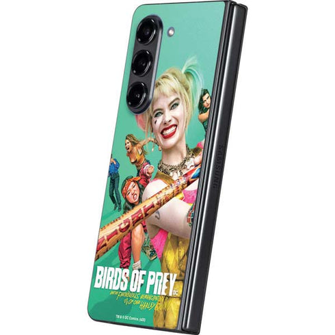 DC Comics Harley Quinn Birds of Prey Galaxy Z Fold5 5G Skin